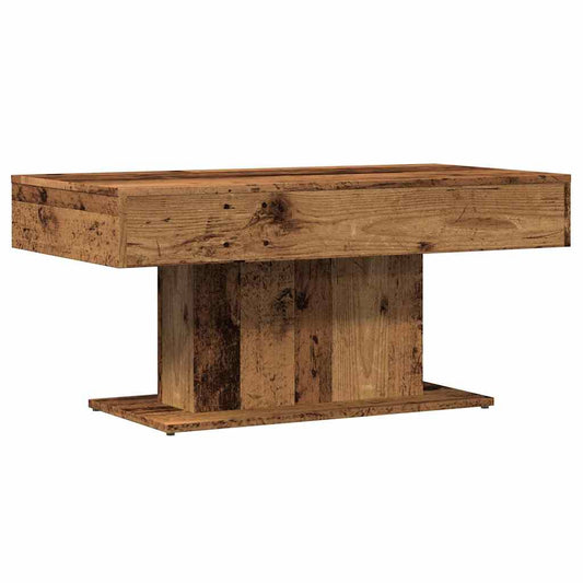 Coffee Table Old Wood 96x50x45 cm Engineered Wood Coffee Table Old Wood 96x50x45 cm Engineered Wood
