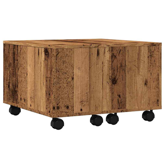 Coffee Table Old Wood 60x60x38 cm Engineered Wood Coffee Table Old Wood 60x60x38 cm Engineered Wood