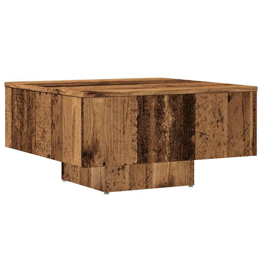 Coffee Table Old Wood 60x60x31.5 cm Engineered Wood Coffee Table Old Wood 60x60x31.5 cm Engineered Wood