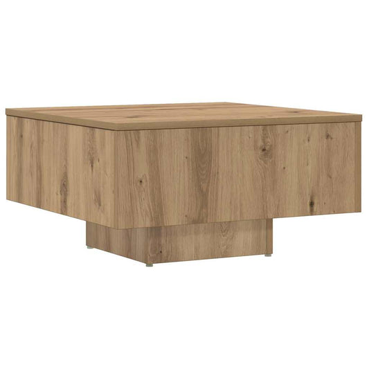 Coffee Table Artisan Oak 60x60x31.5 cm Engineered Wood Coffee Table Artisan Oak 60x60x31.5 cm Engineered Wood