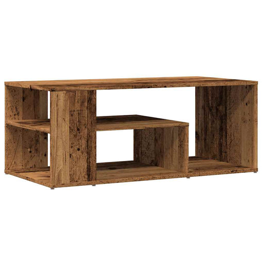Coffee Table Old Wood 100x50x40 cm Engineered Wood Coffee Table Old Wood 100x50x40 cm Engineered Wood