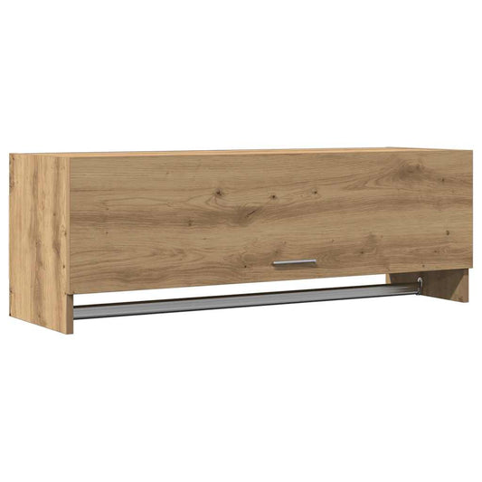 Wardrobe Artisan Oak 100x32.5x35 cm Engineered Wood Wardrobe Artisan Oak 100x32.5x35 cm Engineered Wood