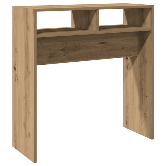 Console Table Artisan Oak 78x30x80 cm Engineered Wood Console Table Artisan Oak 78x30x80 cm Engineered Wood