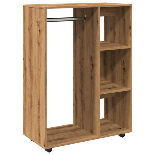 Wardrobe Artisan Oak 80x40x110 cm Engineered Wood Wardrobe Artisan Oak 80x40x110 cm Engineered Wood