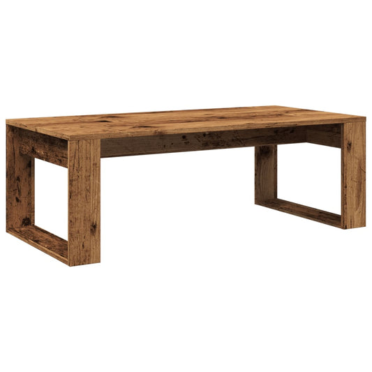 Coffee Table Old Wood 102x50x35 cm Engineered Wood Coffee Table Old Wood 102x50x35 cm Engineered Wood