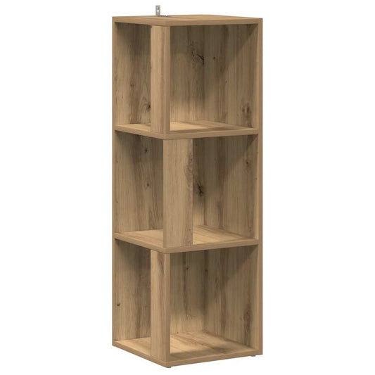 Corner Cabinet Artisan Oak 33x33x100 cm Engineered Wood Corner Cabinet Artisan Oak 33x33x100 cm Engineered Wood