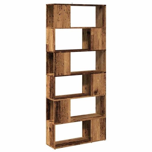 Book Cabinet/Room Divider Old Wood 80x24x186 cm Book Cabinet/Room Divider Old Wood 80x24x186 cm