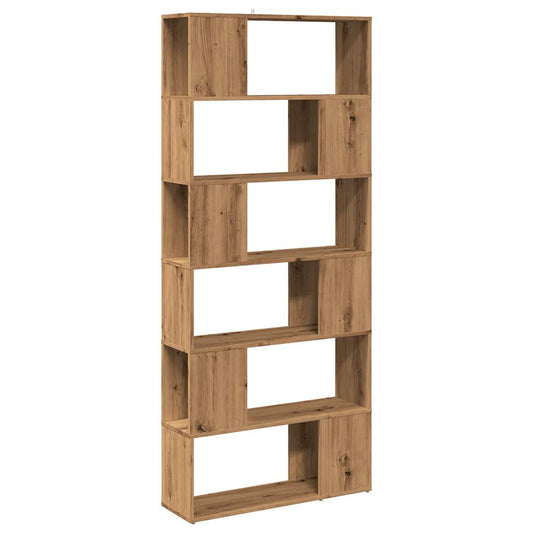 Book Cabinet/Room Divider Artisan Oak 80x24x186 cm Book Cabinet/Room Divider Artisan Oak 80x24x186 cm