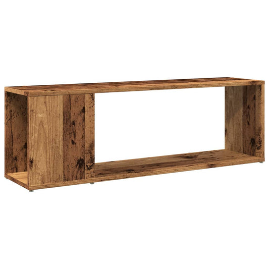 TV Cabinet Old Wood 100x24x32 cm Engineered Wood TV Cabinet Old Wood 100x24x32 cm Engineered Wood