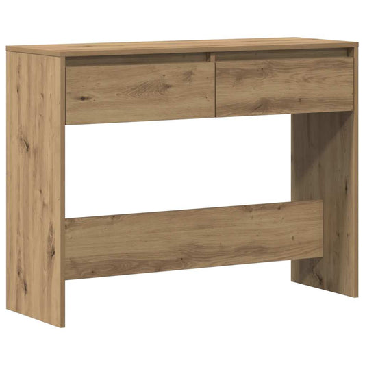 Console Table Artisan Oak 100x35x76.5 cm Engineered Wood Console Table Artisan Oak 100x35x76.5 cm Engineered Wood