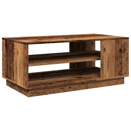 Coffee Table Old Wood 102x55x43 cm Engineered Wood Coffee Table Old Wood 102x55x43 cm Engineered Wood