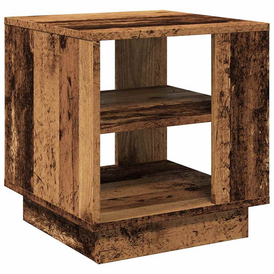 Coffee Table Old Wood 40x40x43 cm Engineered Wood Coffee Table Old Wood 40x40x43 cm Engineered Wood