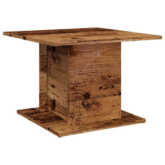 Coffee Table Old Wood 55.5x55.5x40 cm Engineered Wood Coffee Table Old Wood 55.5x55.5x40 cm Engineered Wood