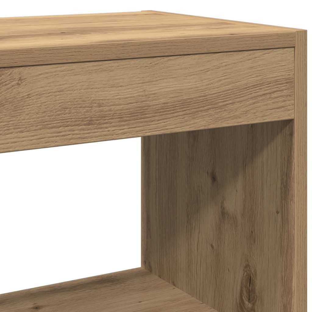 Book Cabinet/Room Divider Artisan Oak 40x30x72 cm