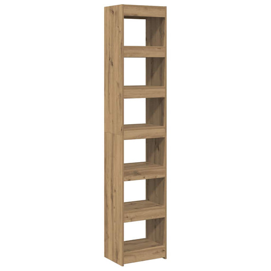 Book Cabinet/Room Divider Artisan Oak 40x30x198 cm Book Cabinet/Room Divider Artisan Oak 40x30x198 cm