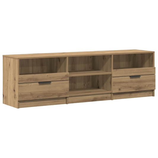 TV Cabinet Artisan Oak 150x33,5x45 cm Engineered Wood TV Cabinet Artisan Oak 150x33,5x45 cm Engineered Wood