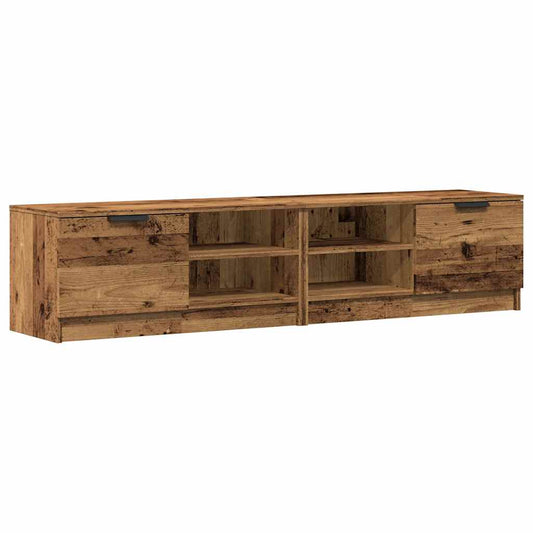 TV Cabinets 2 pcs Old Wood 80x35x36.5 cm Engineered Wood TV Cabinets 2 pcs Old Wood 80x35x36.5 cm Engineered Wood