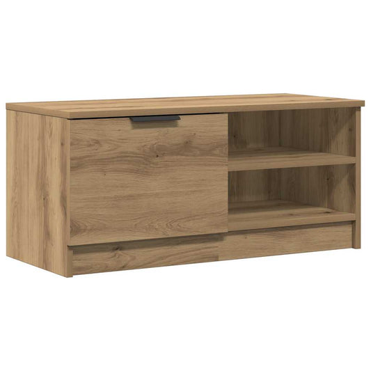 TV Cabinet Artisan Oak 80x35x36.5 cm Engineered Wood TV Cabinet Artisan Oak 80x35x36.5 cm Engineered Wood