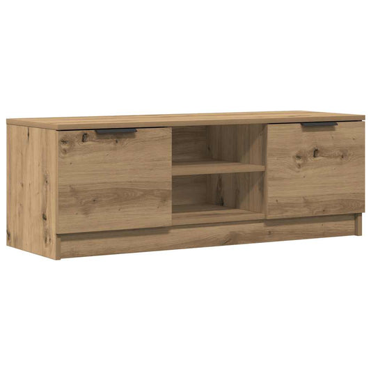 TV Cabinet Artisan Oak 102x35x36,5 cm Engineered Wood TV Cabinet Artisan Oak 102x35x36,5 cm Engineered Wood