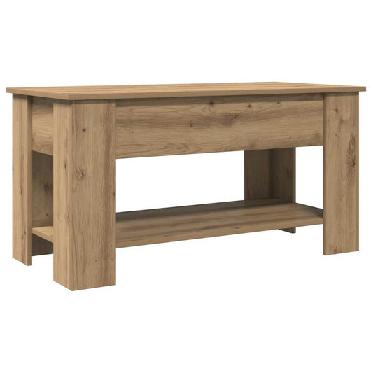 Coffee Table Artisan Oak 101x49x52 cm Engineered Wood Coffee Table Artisan Oak 101x49x52 cm Engineered Wood