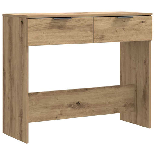 Console Table Artisan Oak 90x36x75 cm Engineered Wood Console Table Artisan Oak 90x36x75 cm Engineered Wood
