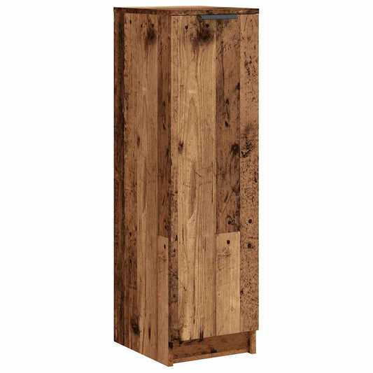Shoe Cabinet Old Wood 29,5x35x100,5 cm Engineered Wood Shoe Cabinet Old Wood 29,5x35x100,5 cm Engineered Wood