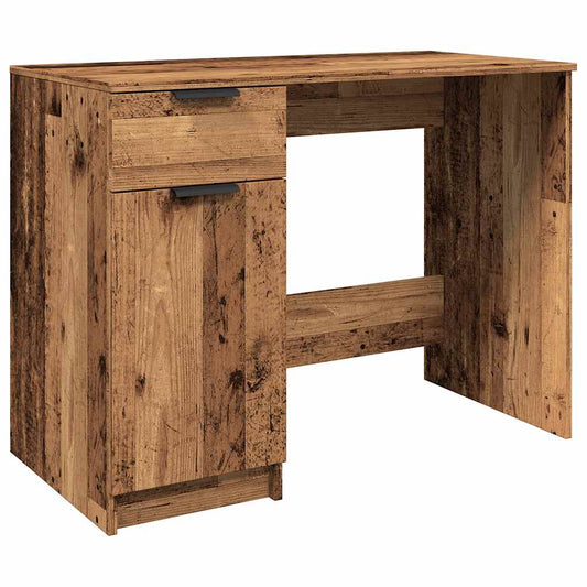 Desk Old Wood 100x50x75 cm Engineered Wood Desk Old Wood 100x50x75 cm Engineered Wood