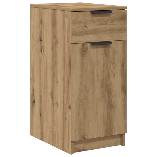 Desk Cabinet Artisan Oak 33x50x75 cm Engineered Wood Desk Cabinet Artisan Oak 33x50x75 cm Engineered Wood