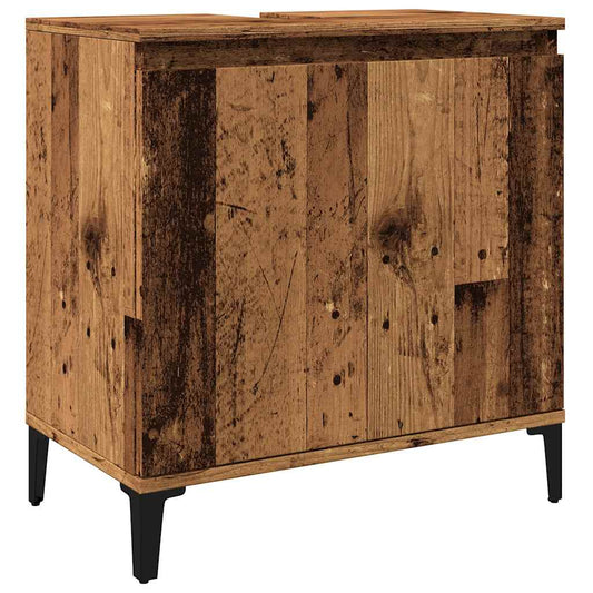 Sink Cabinet Old Wood 58x33x60 cm Engineered Wood Sink Cabinet Old Wood 58x33x60 cm Engineered Wood