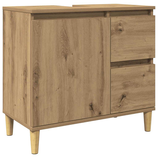 Sink Cabinet Artisan Oak 65x33x60 cm Engineered Wood Sink Cabinet Artisan Oak 65x33x60 cm Engineered Wood