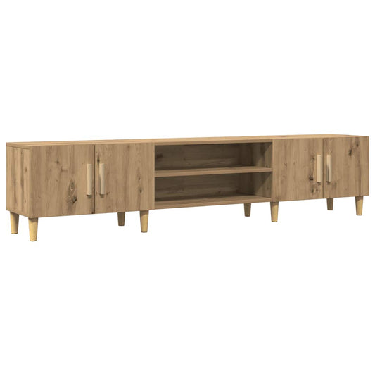 TV Cabinet Artisan Oak 180x31,5x40 cm Engineered Wood TV Cabinet Artisan Oak 180x31,5x40 cm Engineered Wood