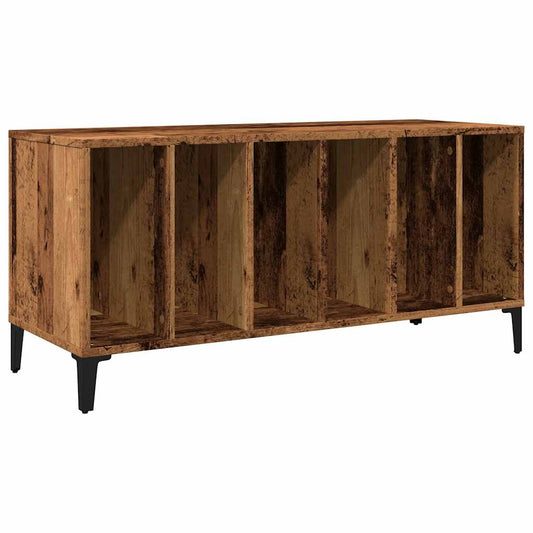 Record Cabinet Old Wood 100x38x48 cm Engineered Wood Record Cabinet Old Wood 100x38x48 cm Engineered Wood