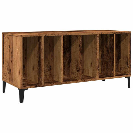 Record Cabinet Old Wood 100x38x48 cm Engineered Wood Record Cabinet Old Wood 100x38x48 cm Engineered Wood