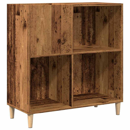 Record Cabinet Old Wood 84,5x38x89 cm Engineered Wood Record Cabinet Old Wood 84,5x38x89 cm Engineered Wood