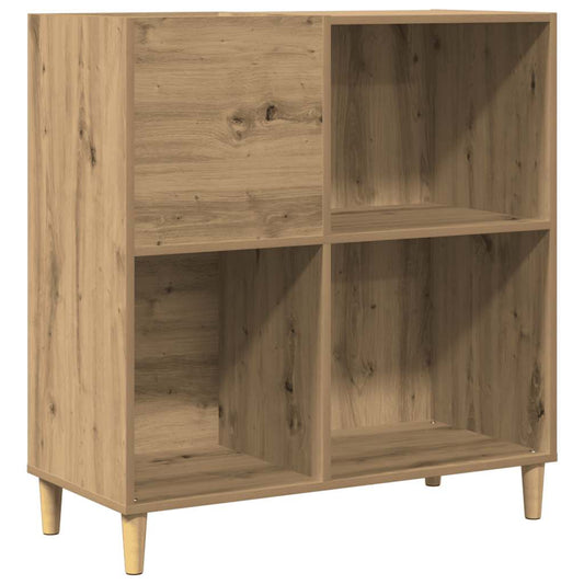 Record Cabinet Artisan Oak 84,5x38x89 cm Engineered Wood Record Cabinet Artisan Oak 84,5x38x89 cm Engineered Wood