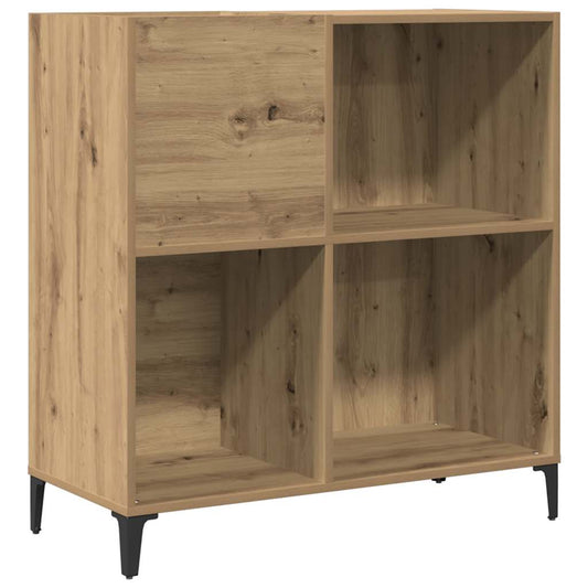 Record Cabinet Artisan Oak 84,5x38x89 cm Engineered Wood Record Cabinet Artisan Oak 84,5x38x89 cm Engineered Wood