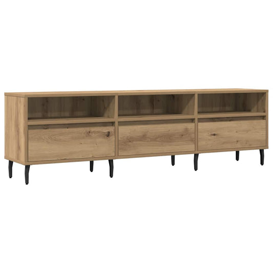 TV Cabinet Artisan Oak 150x30x44,5 cm Engineered Wood TV Cabinet Artisan Oak 150x30x44,5 cm Engineered Wood