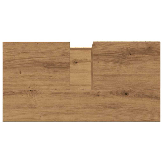 Bathroom Sink Cabinet Artisan Oak 65x33x60 cm Engineered Wood Bathroom Sink Cabinet Artisan Oak 65x33x60 cm Engineered Wood