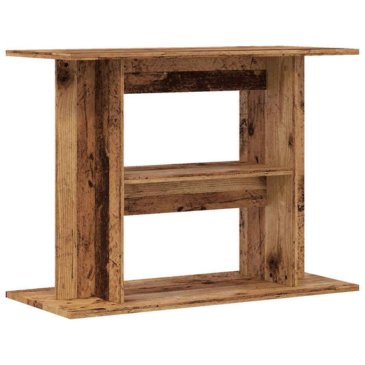Aquarium Stand Old Wood 80x35x60 cm Engineered Wood Aquarium Stand Old Wood 80x35x60 cm Engineered Wood