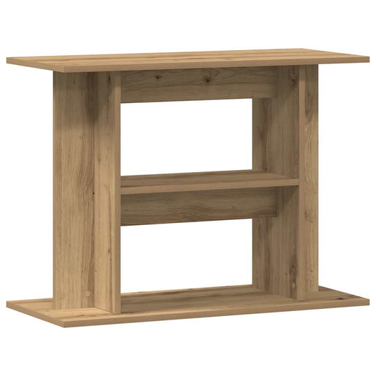Aquarium Stand Artisan Oak 80x35x60 cm Engineered Wood Aquarium Stand Artisan Oak 80x35x60 cm Engineered Wood