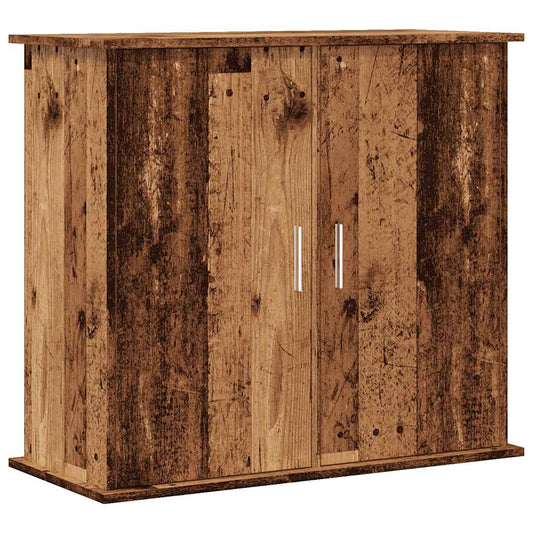 Aquarium Stand Old Wood 81x36x73 cm Engineered Wood Aquarium Stand Old Wood 81x36x73 cm Engineered Wood