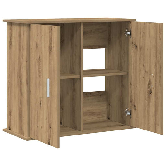 Aquarium Stand Artisan Oak 81x36x73 cm Engineered Wood Aquarium Stand Artisan Oak 81x36x73 cm Engineered Wood