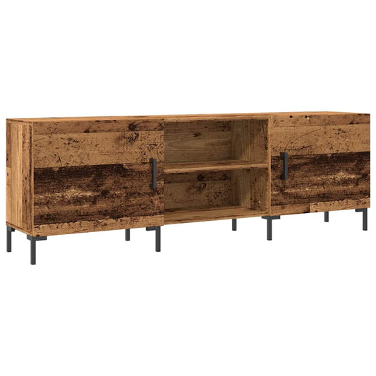 TV Cabinet Old Wood 150x30x50 cm Engineered Wood TV Cabinet Old Wood 150x30x50 cm Engineered Wood
