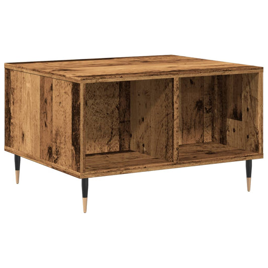 Coffee Table Old Wood 60x50x36,5 cm Engineered Wood Coffee Table Old Wood 60x50x36,5 cm Engineered Wood