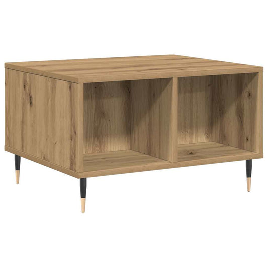 Coffee Table Artisan Oak 60x50x36,5 cm Engineered Wood Coffee Table Artisan Oak 60x50x36,5 cm Engineered Wood