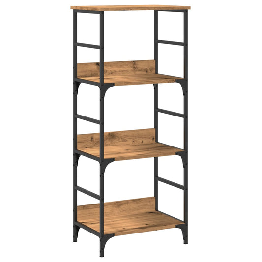 Book Cabinet Artisan Oak 50x33x117.5 cm Engineered Wood Book Cabinet Artisan Oak 50x33x117.5 cm Engineered Wood