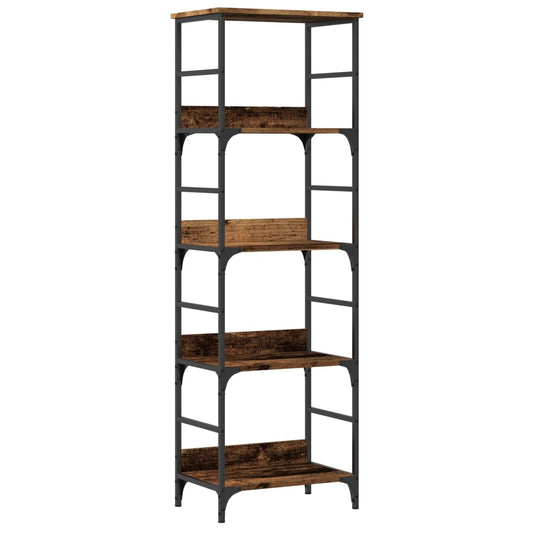 Book Cabinet Old Wood 50x33x153 cm Engineered Wood Book Cabinet Old Wood 50x33x153 cm Engineered Wood