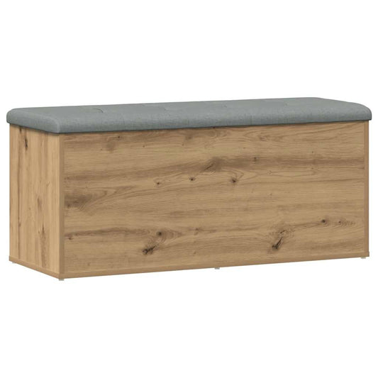 Storage Bench Artisan Oak 102x42x45 cm Engineered Wood Storage Bench Artisan Oak 102x42x45 cm Engineered Wood