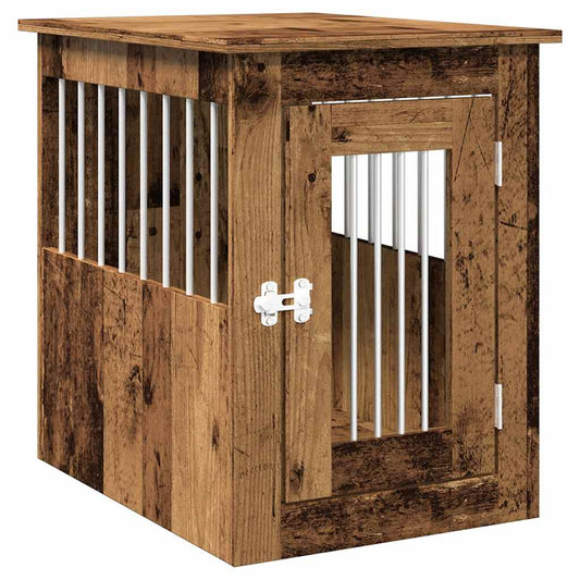 Dog Crate Furniture Old Wood 45x62x59 cm Engineered Wood Dog Crate Furniture Old Wood 45x62x59 cm Engineered Wood