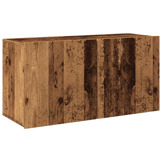 TV Cabinet Wall-mounted Old Wood 80x30x41 cm TV Cabinet Wall-mounted Old Wood 80x30x41 cm